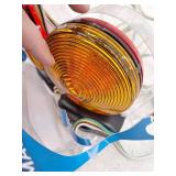 Hopkins Towing Solutions Magnetic 2 Sided Towing Light Kit  C6300  Amber and Red