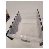 Style Selections 12-Gallon Clear Tote with Hinged Lid