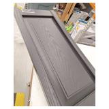Plastic Shutters Approximately 15x63, Black