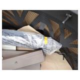 Style Selections 31-in W Steel Round Portable Wood-Burning Fire Pit