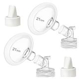 21mm Flanges Compatible with Spectra S2 S1 9 Plus Breast Pumps Accessories, Replacement Breast Shield for Spectra Pump Parts and 21 mm Flange - Retail: $17