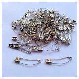 Curved Safety Pins for Quilting, Basting Pins, Size 2, 100-count - Retail: $12