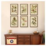 12x18 Picture Frame, Display Pictures 11x17 with Mat or 12x18 Without Mat, Wall Hanging Photo Frame, Brown, 1 Pack - Retail: $26