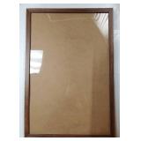 12x18 Picture Frame, Display Pictures 11x17 with Mat or 12x18 Without Mat, Wall Hanging Photo Frame, Brown, 1 Pack - Retail: $26