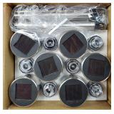 Solar Pathway Lights, Stainless Steel IP44 Waterproof Auto On/Off Outdoor LED Solar Landscape Lights for Garden, Yard, Patio, Path and Walkway(12 Pack, Warm White)