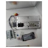 Double Din Car Stereo with Apple Carplay and Android Auto,7 Inch Full HD Touchscreen Car Radio Bluetooth, Car Stereo with Backup Camera, Support Mirror Link, Steering Wheel USB/AUX/Subwoofer. SCREEN C