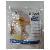 8 PCS Reusable Cheesecloth, Grade 100, 20x20 Inch Hemmed Cheese Cloth for Straining Craft, 100% Cotton Unbleached Cloth Strainer for Cooking, Baking, Juicing, Cheese Making - Retail: $10