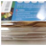 Air Fryer Liners Disposable Square for Ninja AF141 AF142 5Qt/Ninja AF181 AF182 6.5Qt, 100PCs 7.9in Non-stick Oil-proof Parchment Cooking Paper for Gourmia/Cosori/Chefman 5-8Qt Airfryer/Media 11 Quart 