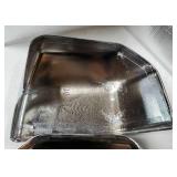 Chrome Plated Full Mirror Covers Compatible with 2015-2020 Ford F150 Pickup 2-Door 4-Door Side View Mirror Back Cover Cap. HAS USED Doubled Sided Tape. - Retail: $37