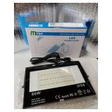 LED Flood Light Outdoor 800W Equivalent 8000LM Smart RGB Landscape Lighting with APP Control, DIY Scenes - Timing - Warm White 2700K - Color Changing Uplight, IP66 Waterproof US Plug (2Pack) - Retail: