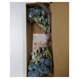 6pcs Fake Flowers Faux Silk Pompon Mums, Bulk Fake Mini Chrysanthemums with Stems, Artificial Kiku Flowers for Vase DIY Centerpieces Bouquet Floral Arrangements Decorations, Dusty Blue - Retail: $11