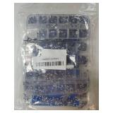 Massive Beads 6800pcs+ Flatback Glass Hotfix Iron On Rhinestones Crystal for DIY Making with 1 Tweezer & 1 Picking Pen for Shoes, Clothes, Face Art, Bags, Manicure (Clear Crystal, 6-Sizes) Container h