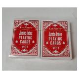 Playing Cards, Large Print, Decks of Cards, Jumbo Index, Poker Size, for Texas Hold