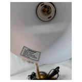 LEPOWER Metal Desk Lamp, Adjustable Goose Neck Table Lamp, Eye-Caring Study Desk Lamps for Bedroom, Study Room and Office (Gold) - Retail: $26