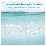 Ultrasonic Retainer Cleaner Machine, Dental Pod for Denture, Mouth Guard, Aligner, Night Guard, Toothbrush Heads, Jewelry, 48kHz Retainer Cleaner with 200ML Capacity for All Dental Appliances - Retail