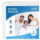 DMI Twin XL Zip Mattress Cover, Waterproof and Washable, Noiseless Cover for College Dorm, Hospital Bed, and Incontinence - Durable Mattress Protector Twin Size XL for Pets & Spills - Retail: $15