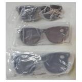 3 Pack Bifocal Reading Sunglasses for Women, UV400 Sun Readers Glasses Spring Hinge Outdoor Sunglasses +2.00 - Retail: $16