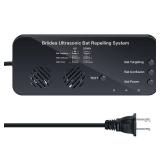 Ultrasonic Bat Removal, Bat Away System, Demands Bats to Flee, Human and Pet Safe - Retail: $40