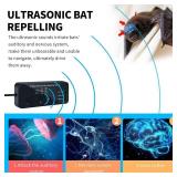 Ultrasonic Bat Removal, Bat Away System, Demands Bats to Flee, Human and Pet Safe - Retail: $40