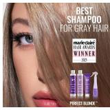 Pravana The Perfect Blonde Purple Toning Shampoo | Neutralizes Brassy, Yellow Tones | For Color-Treated Hair | Chromasilk Enhances Shine & Protection | Vegan, Paraben & Sulfate Free | 10 Fl Oz