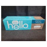 hello Antiplaque and Whitening Fluoride Free Toothpaste  Natural Peppermint  4.7 Oz