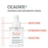 Avene Cicalfate+ Intensive Restorative Serum, Restores & strengthens skin barrier, Barrier serum with Pro-Vitamin B5 for all skin types including sensitive skin, Fragrance-Free, Dermatologist-Test