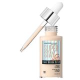 Maybelline Super Stay Up to 24HR Skin Tint, Radiant Light-to-Medium Coverage Foundation, Makeup Infused With Vitamin C, 110, 1 Count