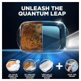 Finish Quantum Dishwasher Pods, No Pre-Rinse Dishwasher Detergent Soap Removes 24HR Dried-On Stain and Grease, Leaving a Virtually Spotless Shine, 62 Count