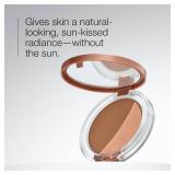 Clinique True Bronze Blendable Pressed Powder Bronzer | Sun-Kissed Glow + Natural Finish, Sunkissed, 0.33 Ounce - Retail $40