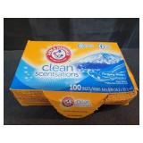 ARM & HAMMER Fabric Softener Sheets, 100 sheets, Purifying Waters