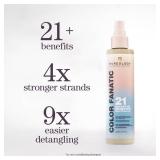 Pureology Color Fanatic Multi-Tasking Leave-In Spray, 21 Benefits for All Hair Types, Heat Protection, Detangling & Frizz Control, Infused with Coconut & Camellia Oils, Color Safe, Vegan, 6.7 