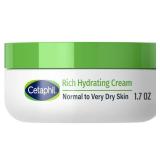 CETAPHIL Rich Hydrating Night Cream For Face, With Hyaluronic Acid, 1.7 oz, Moisturizing Cream For Dry To Very Dry Skin, No Added Fragrance, (Packaging May Vary)