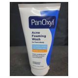 PanOxyl Acne Foaming Wash, For Face & Body, Maximum Strength, 5.5 oz (156 g)