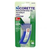 Nicorette 4mg Stop Smoking Aid Nicotine Mini Lozenge - Mint - 20ct