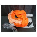 YOUBEMAGIC 4FT Halloween Inflatable Terror Pumpkin with Build-in LED Lights, Blow up Halloween Inflatable Outdoor Indoor Decorations Large Party Yard Decoration (Terror Pumpkin)