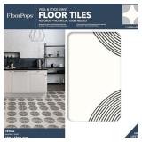 FloorPops Luminary adhesive Peel & Stick Vinyl Floor Tiles