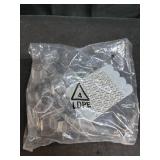 Command Outdoor Light Clips, 20 Clear Clips and 24 Strips, Damage Free Hanging Christmas Decorations with Weather Resistant Strips, Wall Clips for Hanging Outdoor Lights and Cable Management