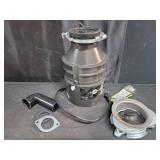 InSinkErator Badger 5 Garbage Disposal with Power Cord, Standard Series 1/2 HP Continuous Feed Food Waste Disposer, Badger 5 W/C, No Size, Black/Gray