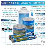 Sprite Showers Slim-Line 2 Universal Shower Filter, Chrome
