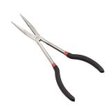 Amazon Basics Long Reach Needle Nose Pliers Tool Set, 3-Piece, Black