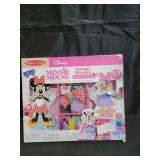 Melissa & Doug Disney Minnie Mouse & Daisy Duck Magnetic Dress-Up Wooden Dolls Pretend Play Set (40+ pcs) Minnie Mouse Toys, Disney Dress Up Dolls for Preschoolers & Kids Ages 3+