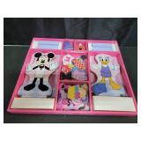 Melissa & Doug Disney Minnie Mouse & Daisy Duck Magnetic Dress-Up Wooden Dolls Pretend Play Set (40+ pcs) Minnie Mouse Toys, Disney Dress Up Dolls for Preschoolers & Kids Ages 3+