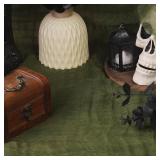 Vellibring 400\" x 85\" Halloween Creepy Cloth Decoration,Large Green Spooky Fabric Cloth Scary Gauze Cheesecloth for Haunted House Halloween Party Yard Wall Indoor Outdoor Decor