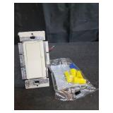 Lutron Diva LED+ Dimmer Light Switch for Dimmable LED, Halogen, and Incandescent Bulbs, 150 Watt, Single-Pole or 3-Way, DVCL-153P-LA, Light Almond