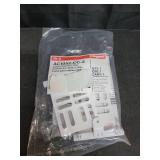 Legrand - OnQ, Cable Management, Plastic Enclosure Cable Channels for Structured Media Enclosures, White, Pack of 2