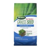 Scotts Turf Builder Grass Seed Sun & Shade Mix with Fertilizer and Soil Improver, Thrives in Many Conditions, 5.6 lbs.