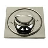 Westbrass D3201-03 Roman Tub Drain Trim with 4-1/4\" OD Tile Square, Polished Brass