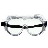 3M Goggle Chemical Splash, Impact-Resistant, Blocks 99.9% of UV, Scratch Resistant, Adjustable Strap, Indirect Ventilation, Flexible Frame Conforms To Face For Secure & Protective Fit (91252H1-DC-10)