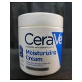 CeraVe Moisturizing Cream, Body and Face Moisturizer for Dry Skin, Body Cream with Hyaluronic Acid and Ceramides, Daily Moisturizer, Oil-Free, Fragrance Free, Non-Comedogenic, 19 Ounce