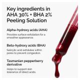 The Ordinary AHA 30% + BHA 2% Peeling Solution, Advanced Exfoliating Peel for Brighter Skin, 1 Fl Oz